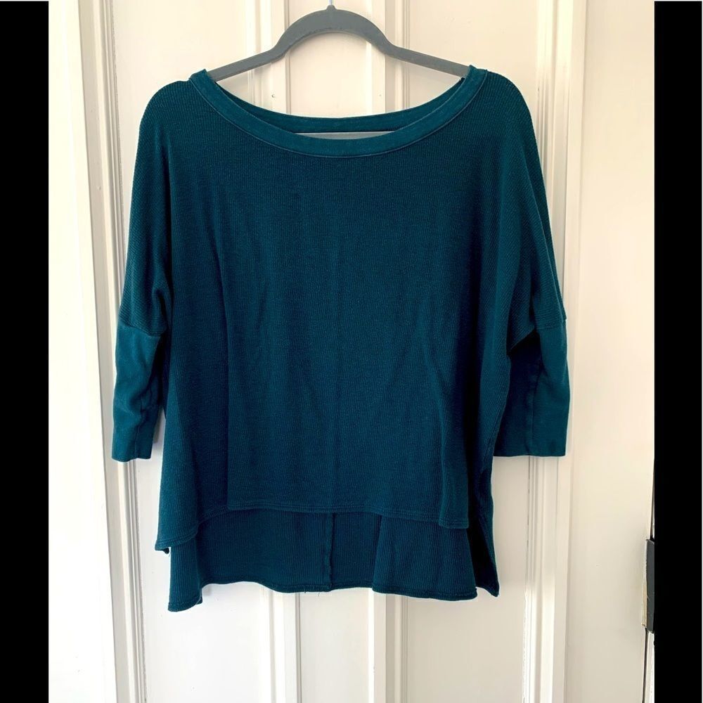 Chaser teal dolman long sleeve thermal S